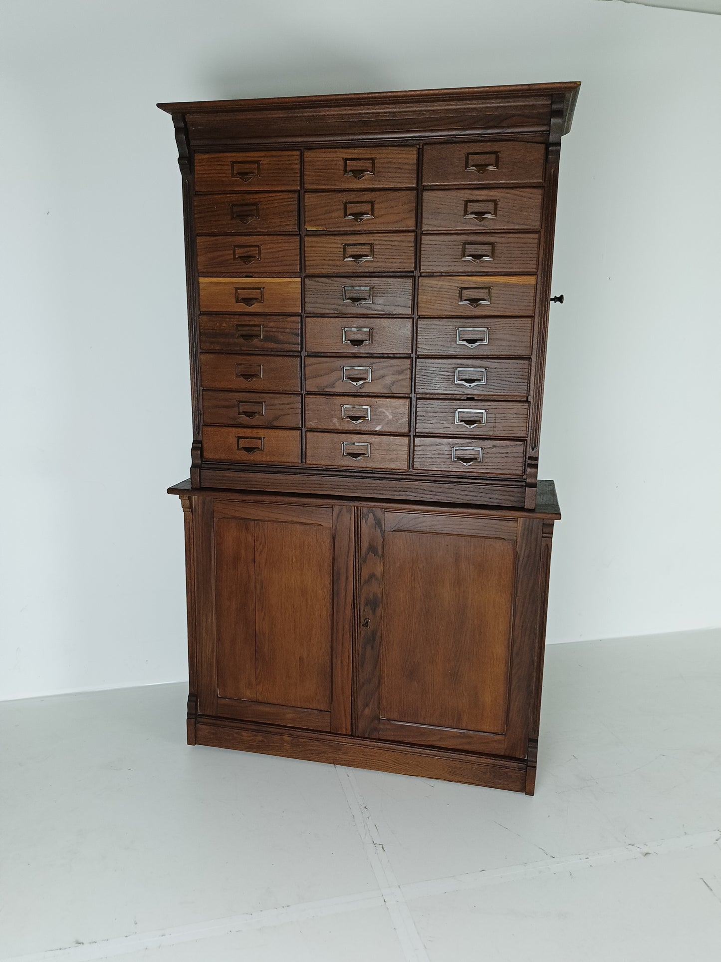Antique Notary Cabinet