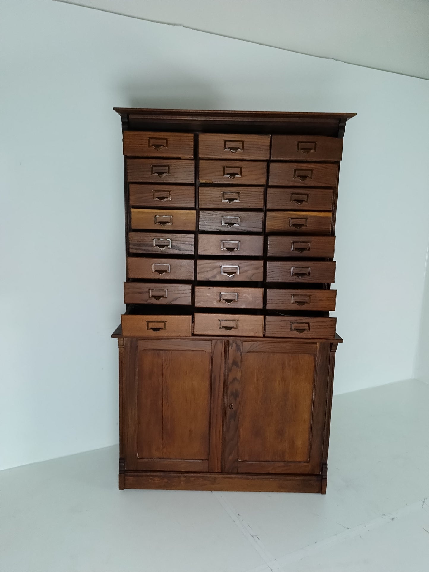 Antique Notary Cabinet