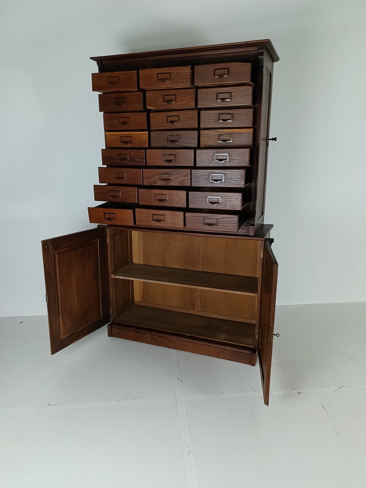 Antique Notary Cabinet