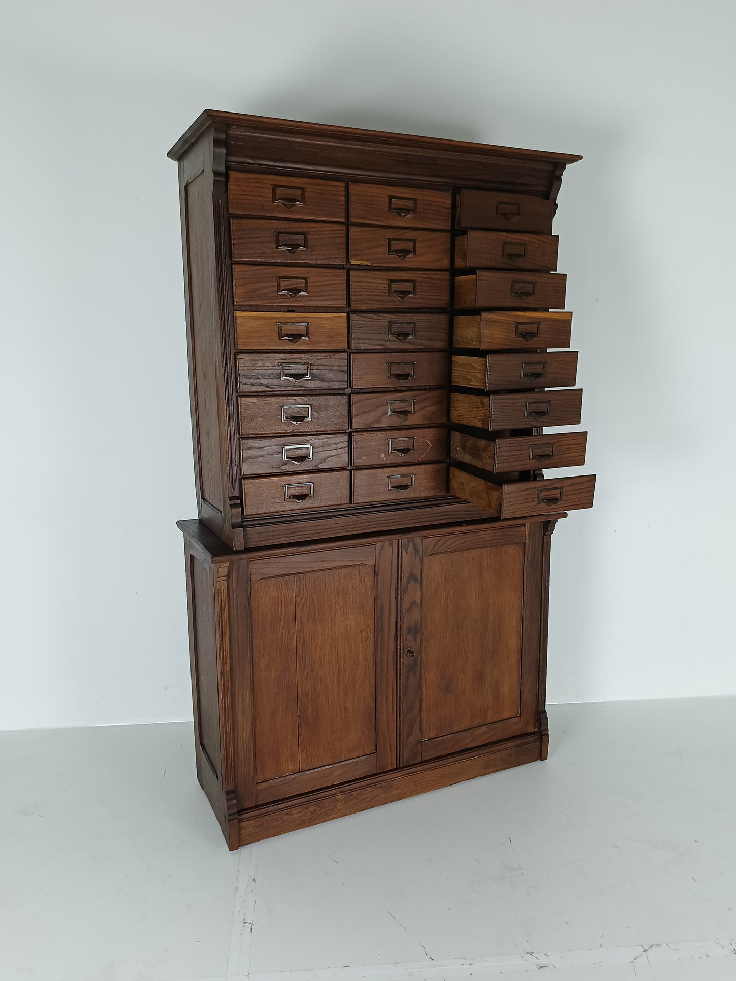 Antique Notary Cabinet