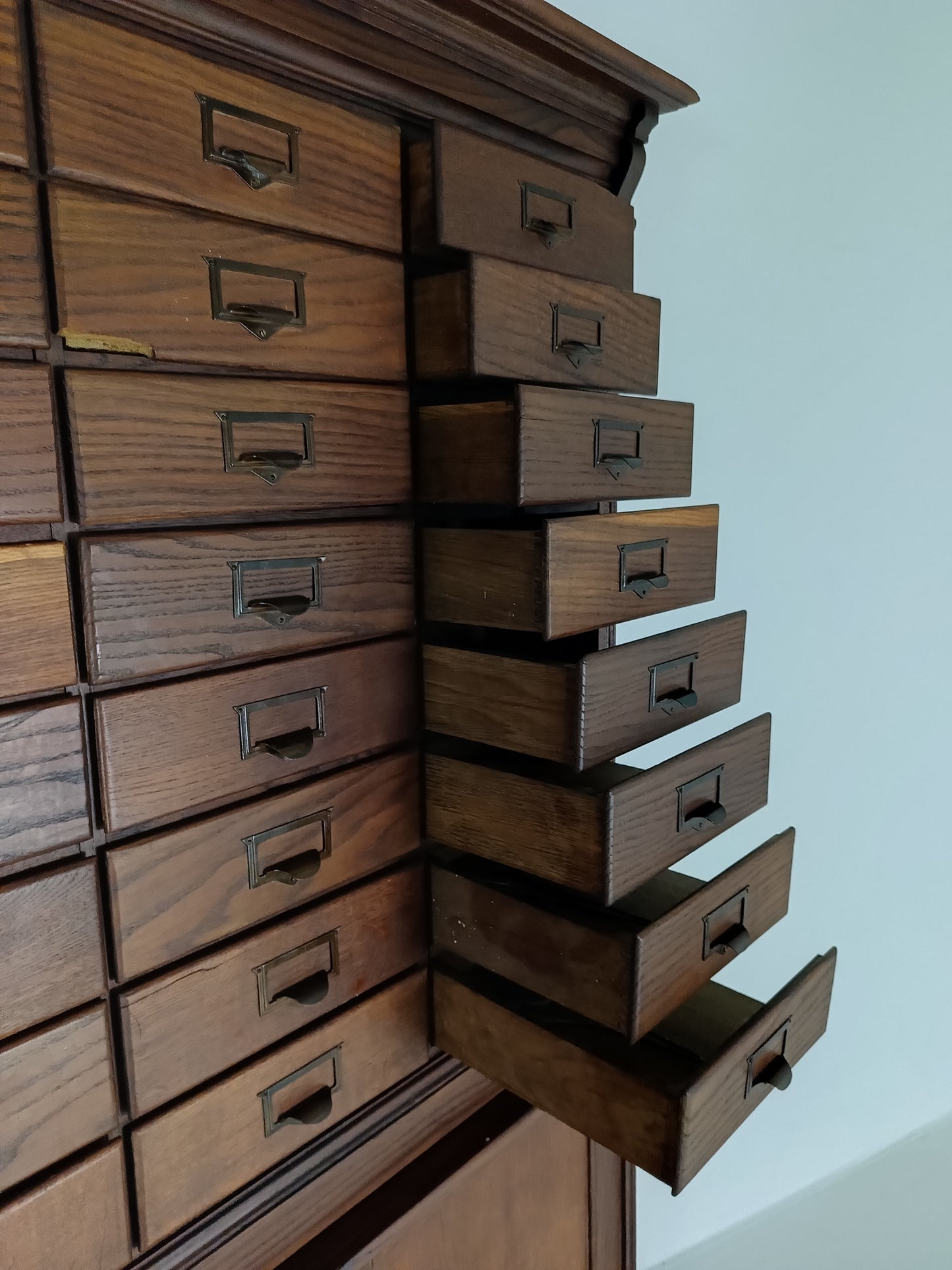 Antique Notary Cabinet