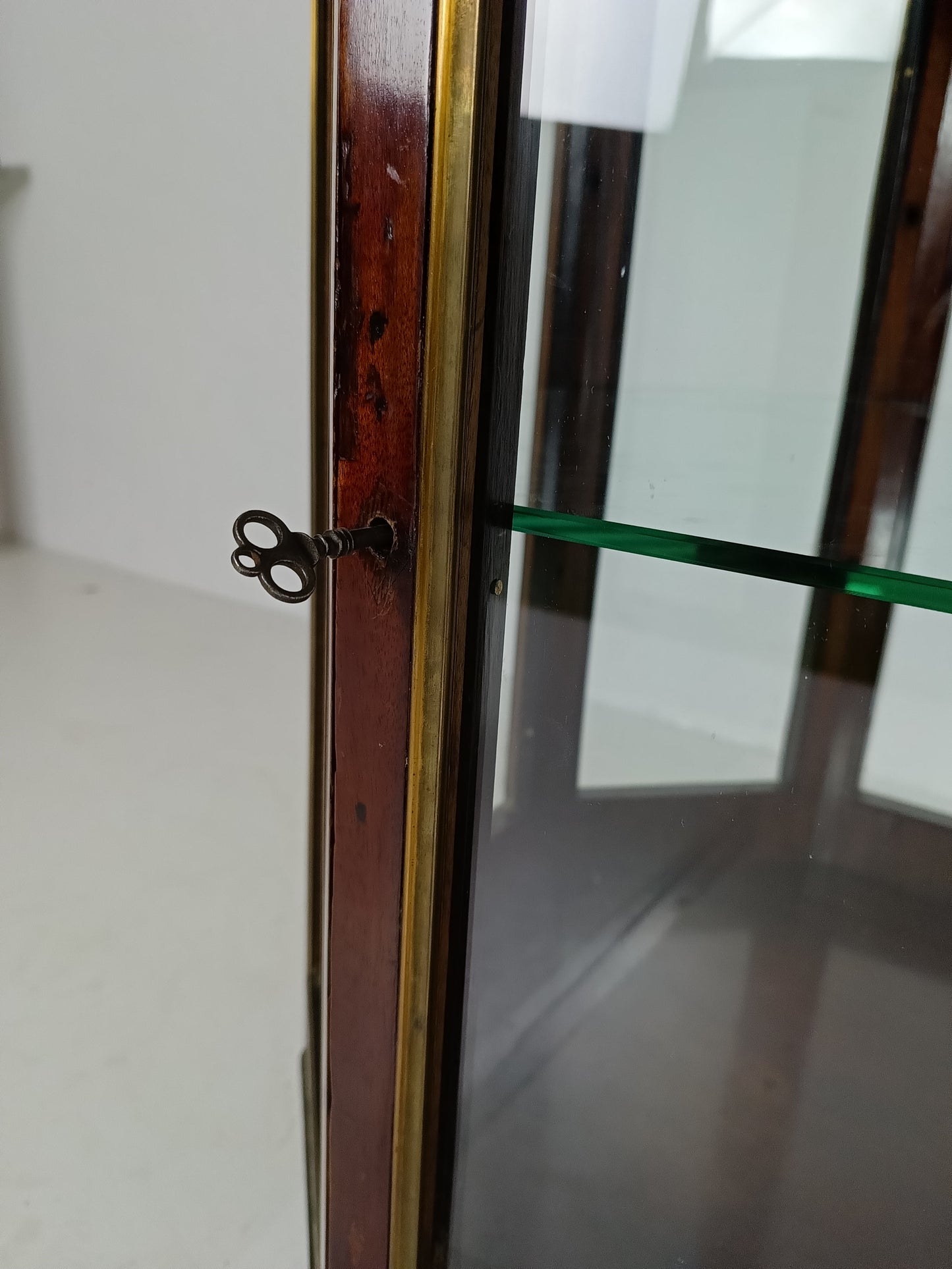 Octagonal Display Cabinet 19 century