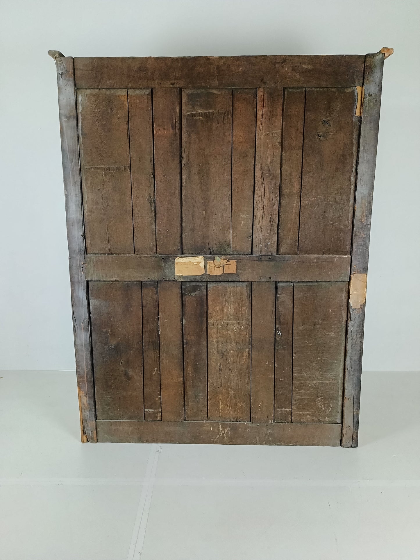 Antique Painted French Display Cabinet