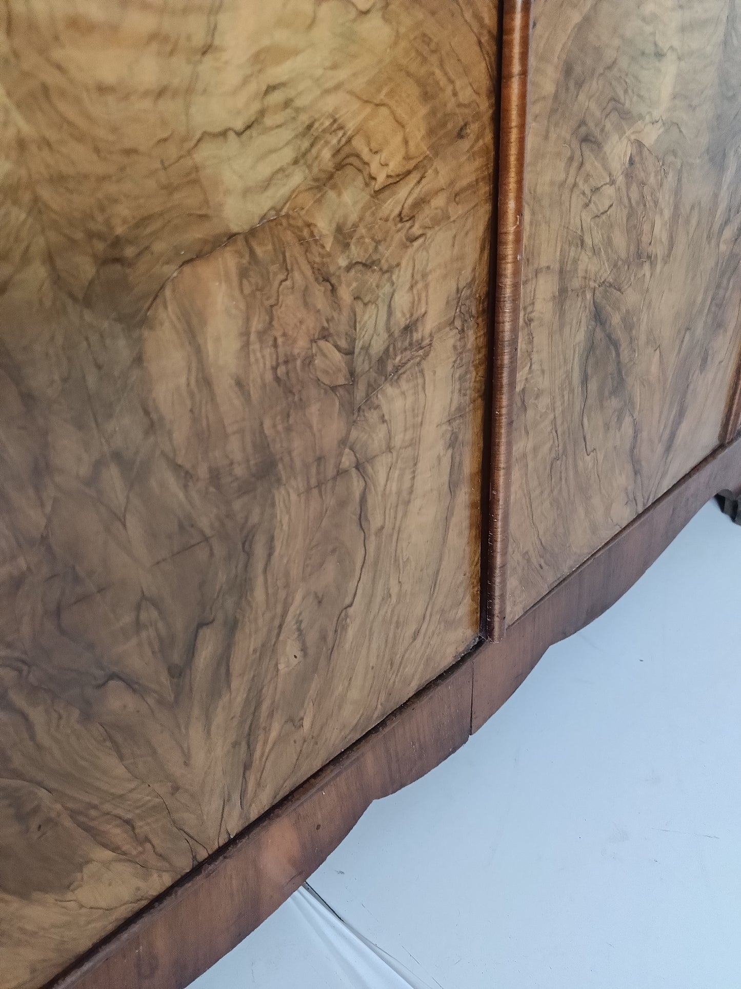 English Antique Wardrobe 1920's