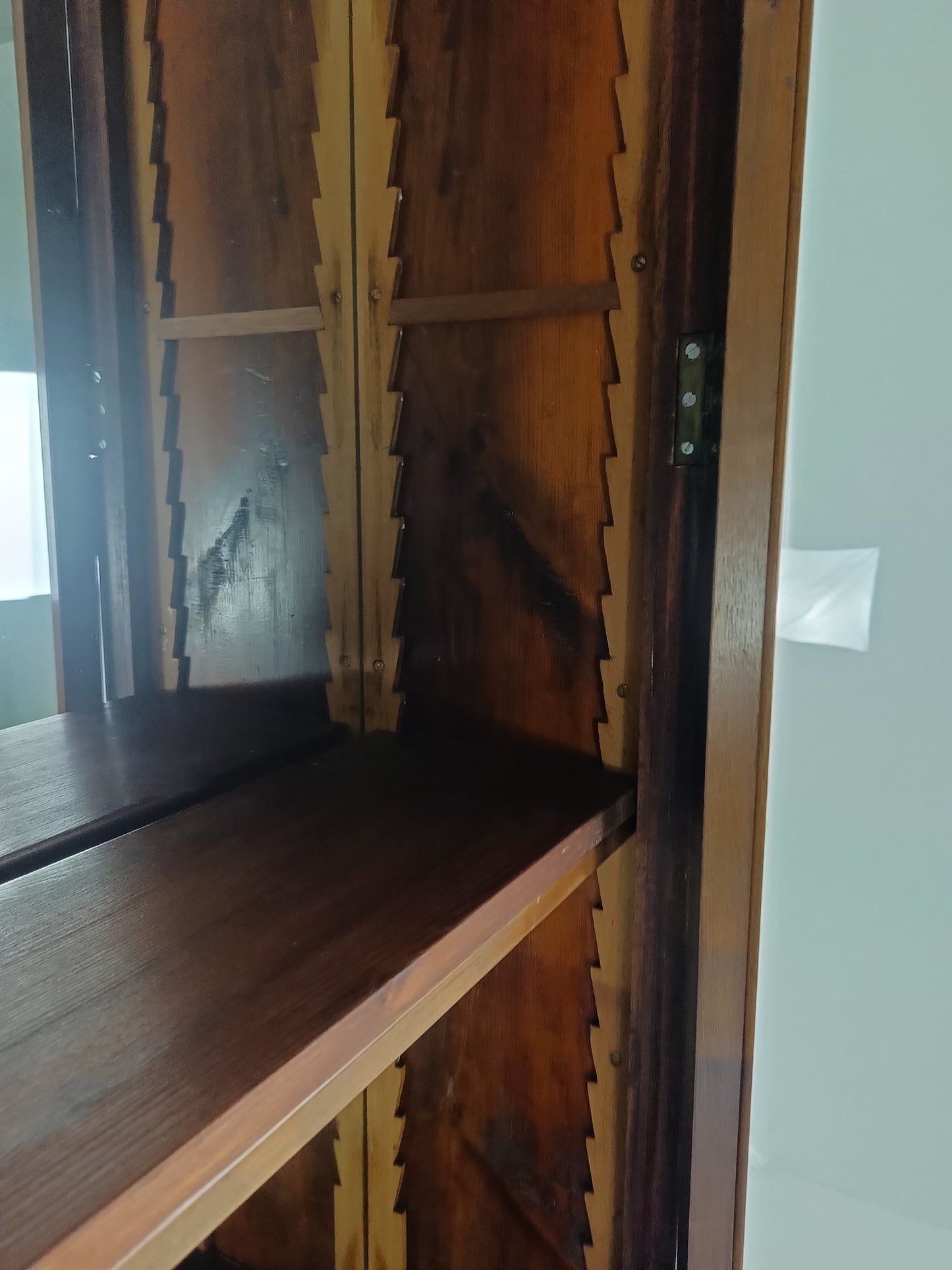 Stunning Antique Mahogany Display Cabinet