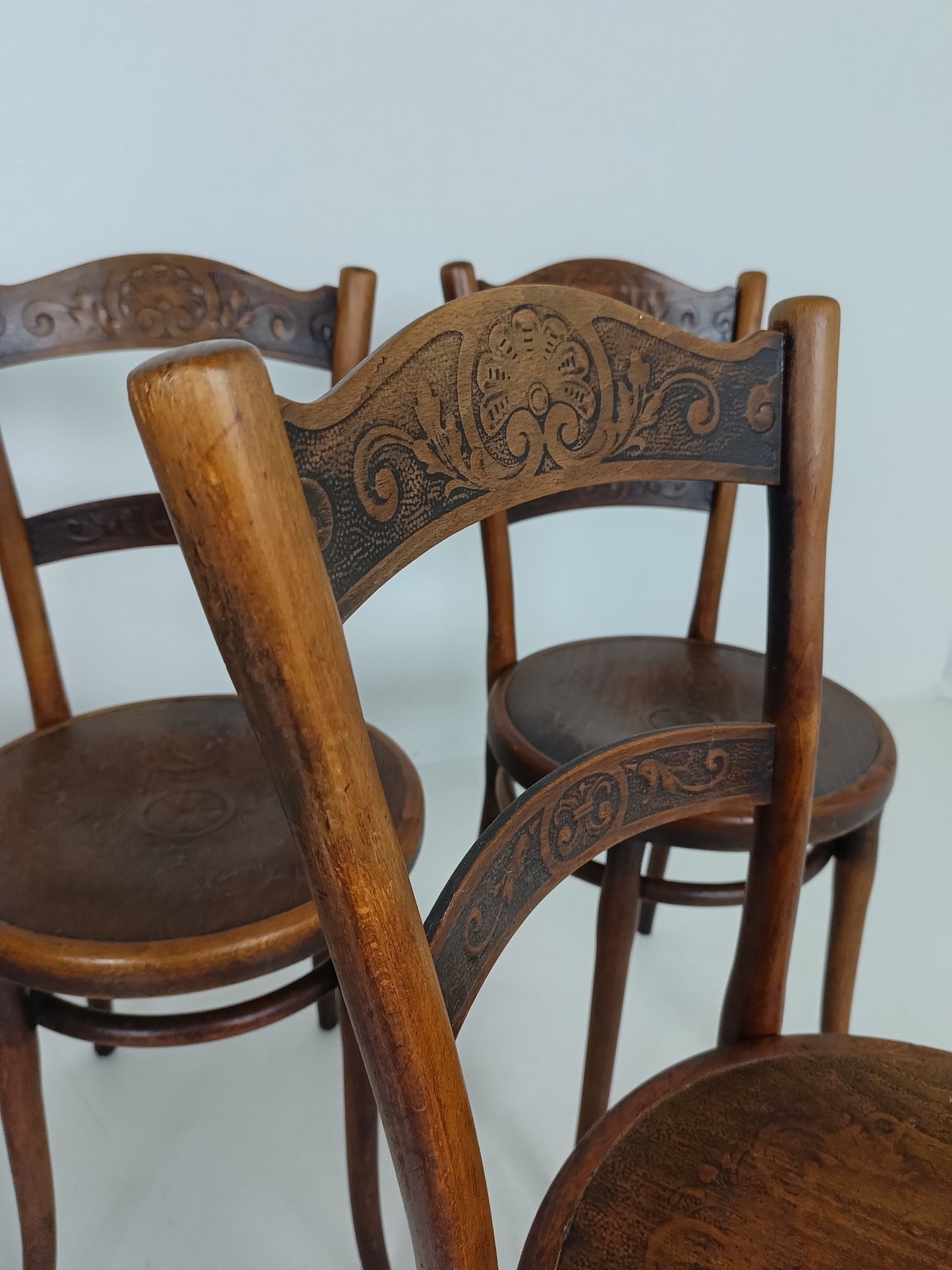Set of Six Thonet Chairs
