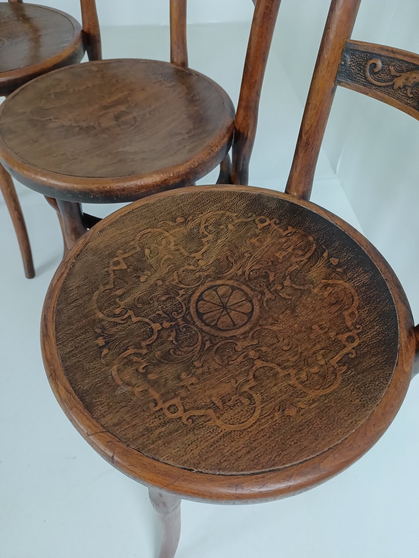 Set of Six Thonet Chairs