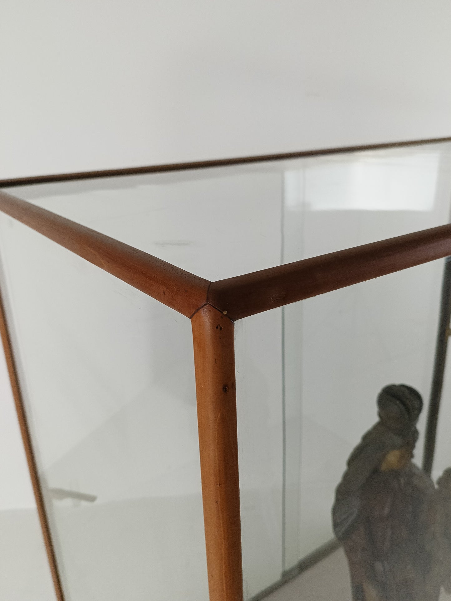 Antique Museum Display Cabinet