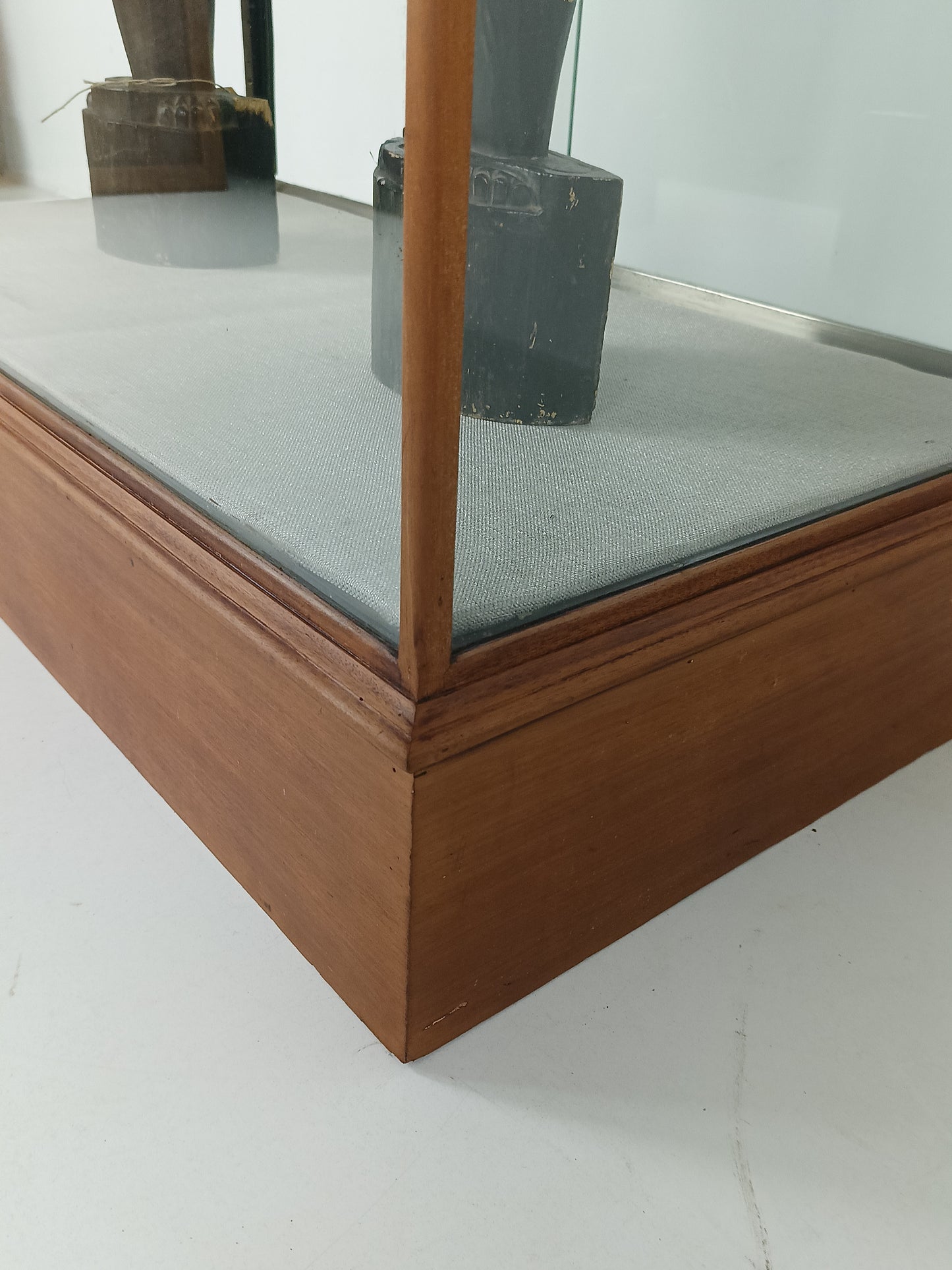 Antique Museum Display Cabinet