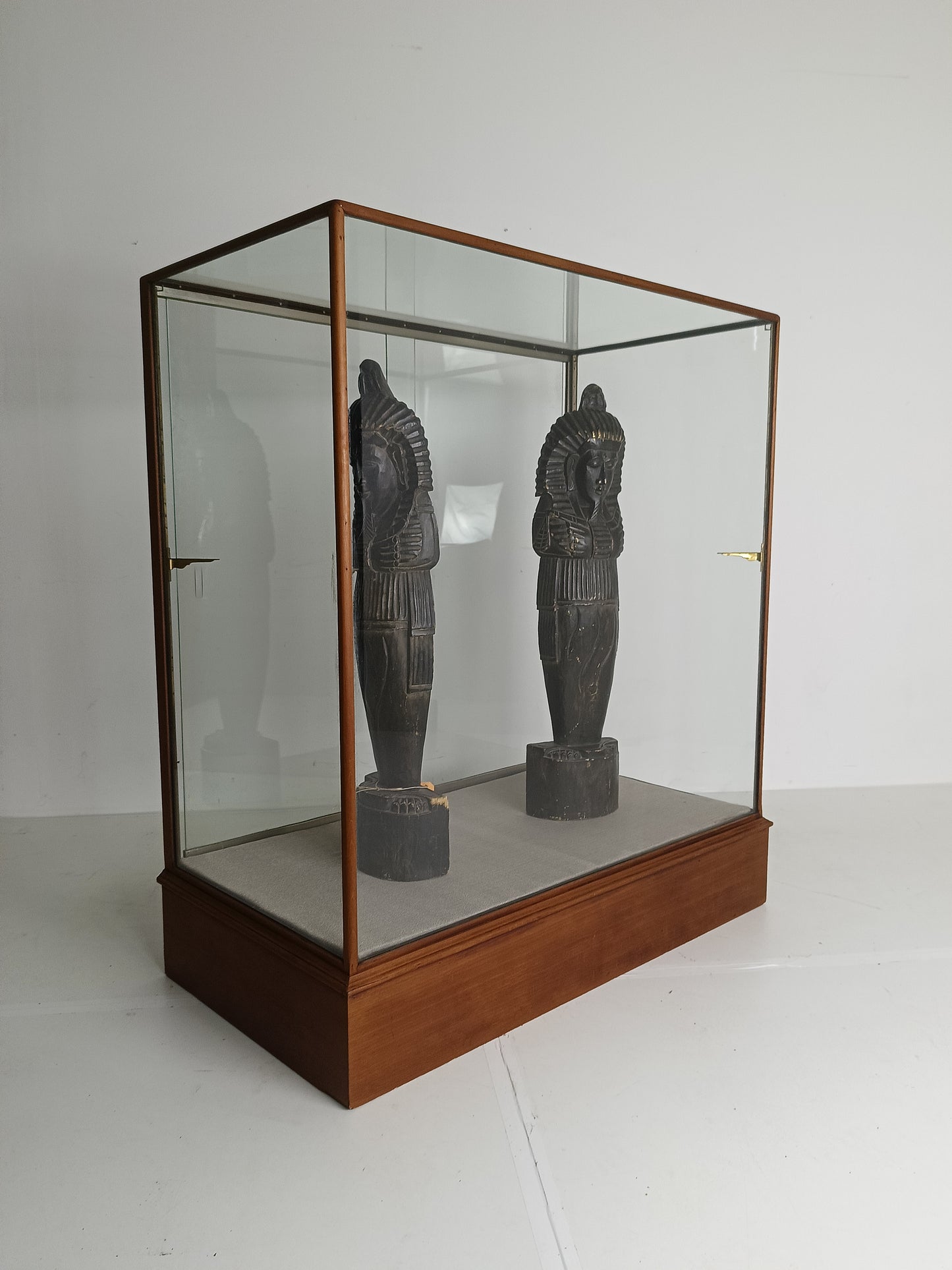 Antique Museum Display Cabinet