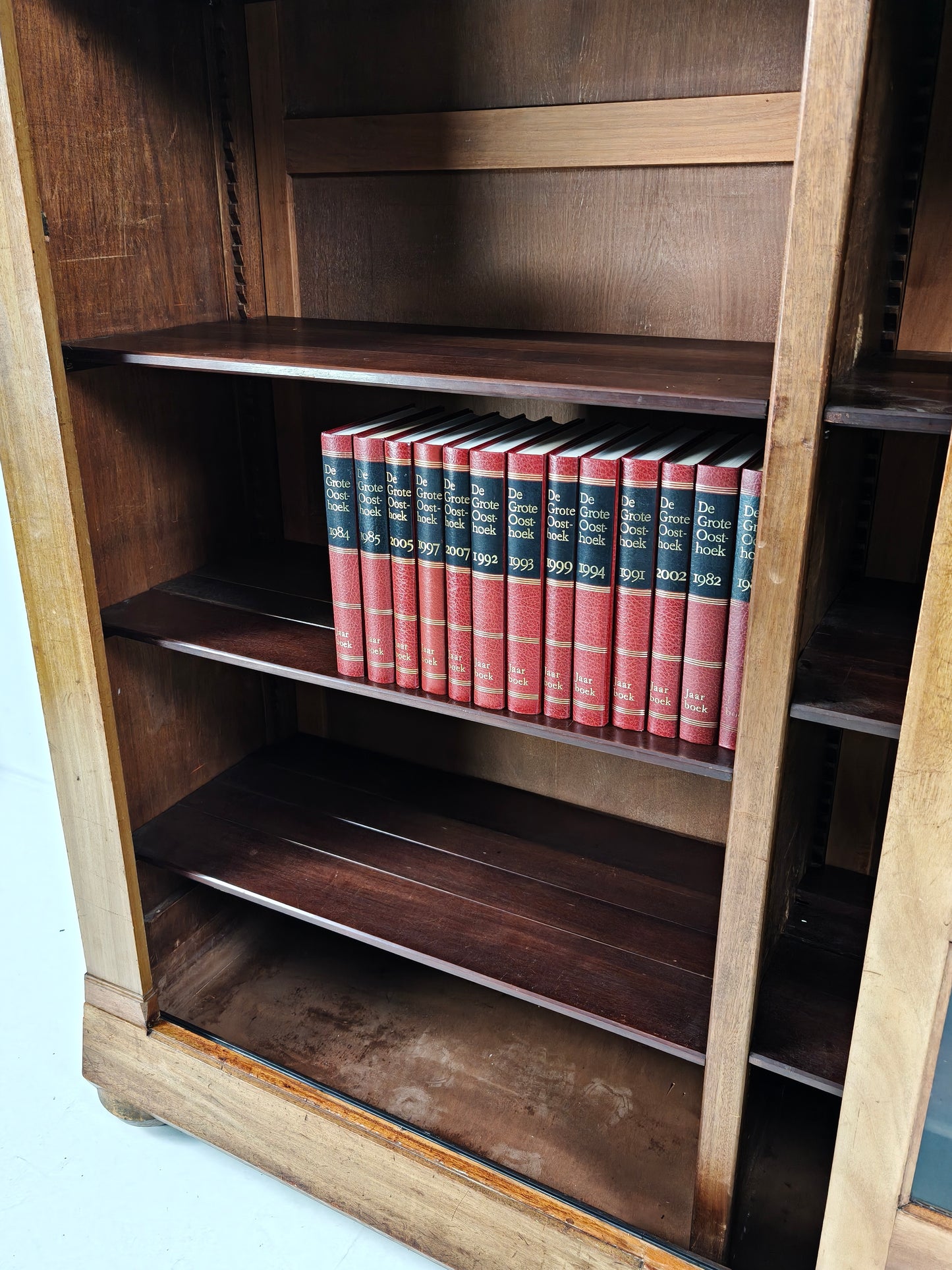 Exceptional Unique Large Display Book Cabinet Art Deco, 1920's