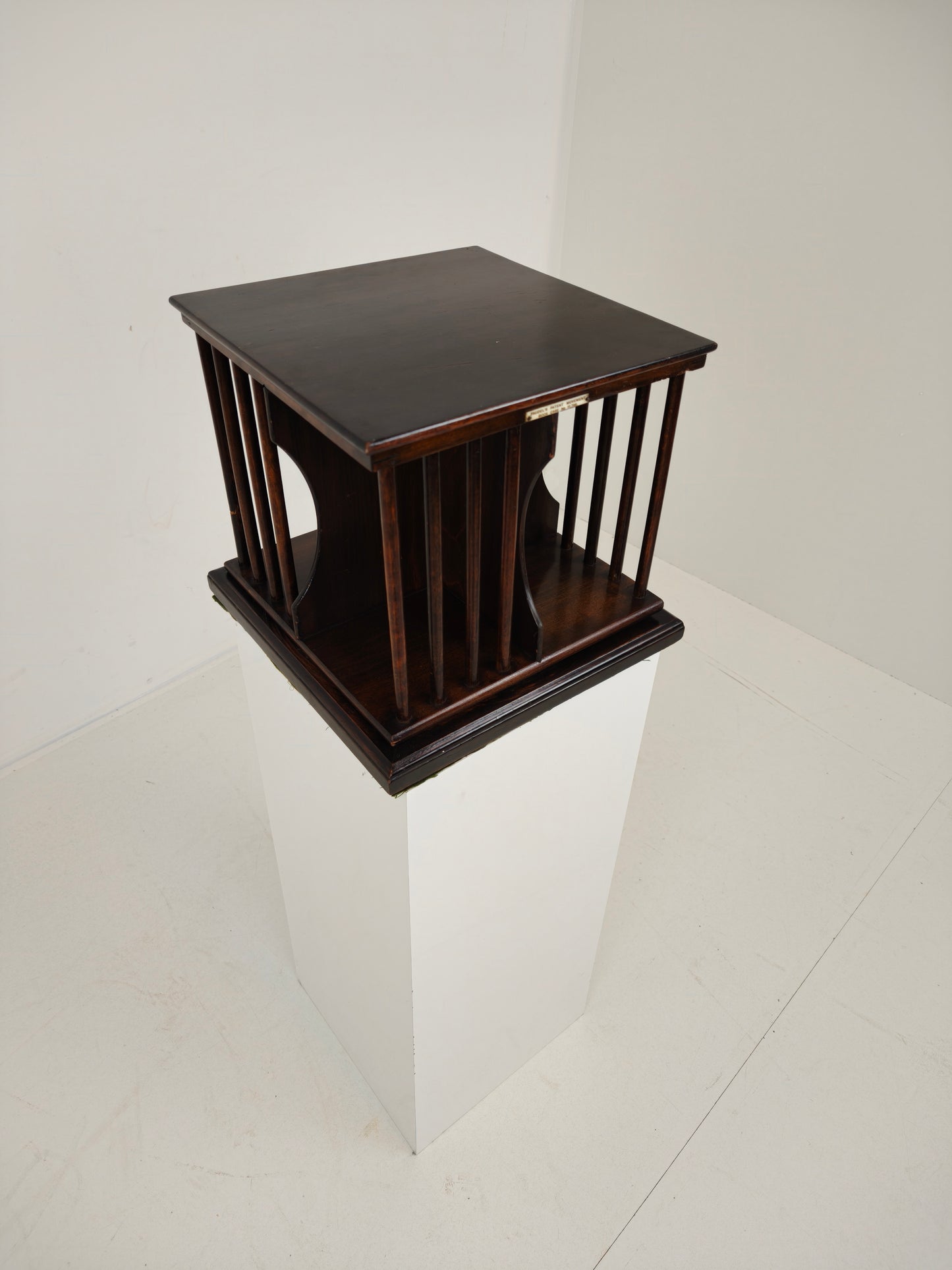 Miniature Antique Bookcase/Bookmill Circa 1900