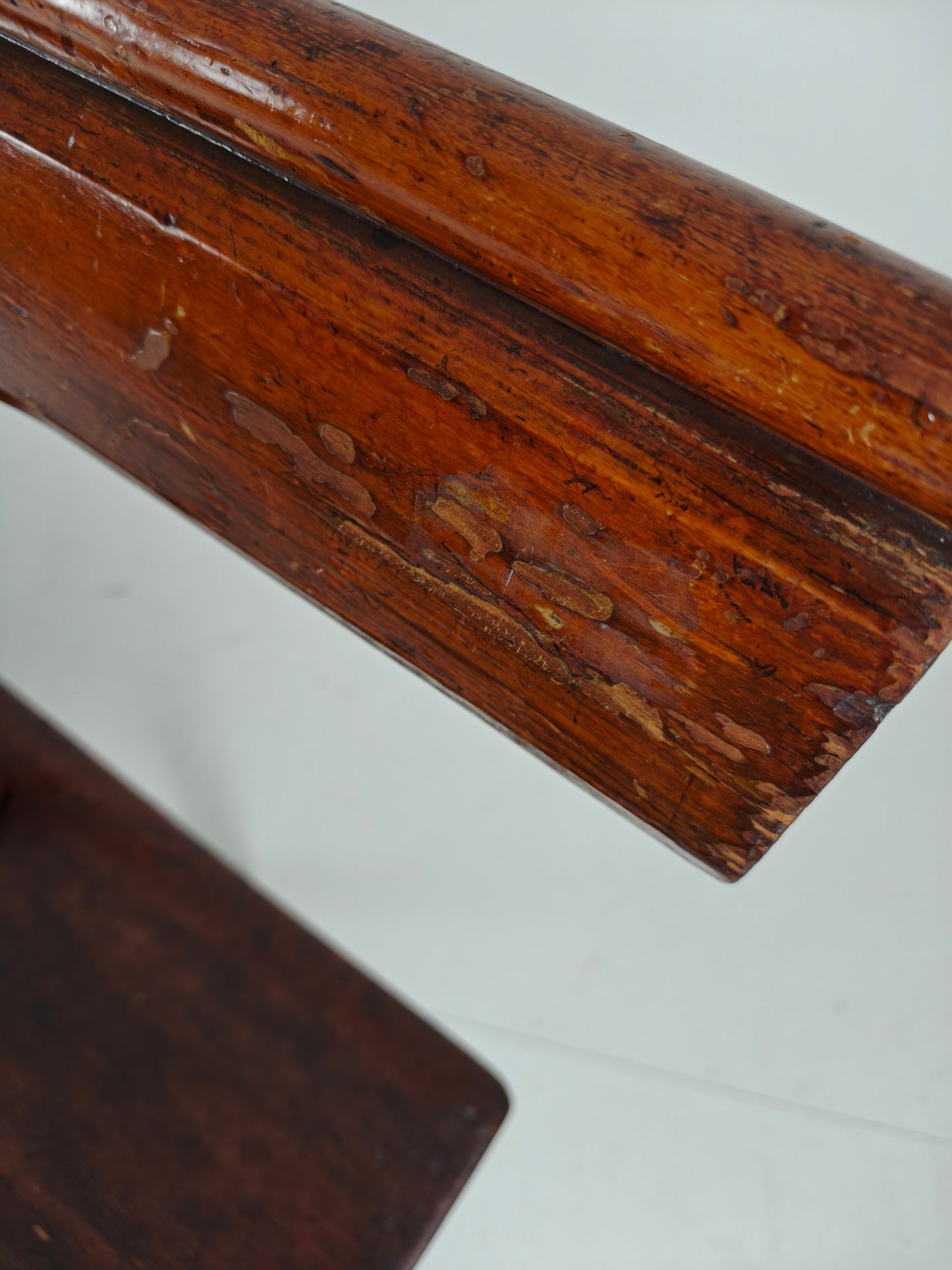 Victorian Pitch Pine Railway Bench – Halstead’s Makers, Todmorden