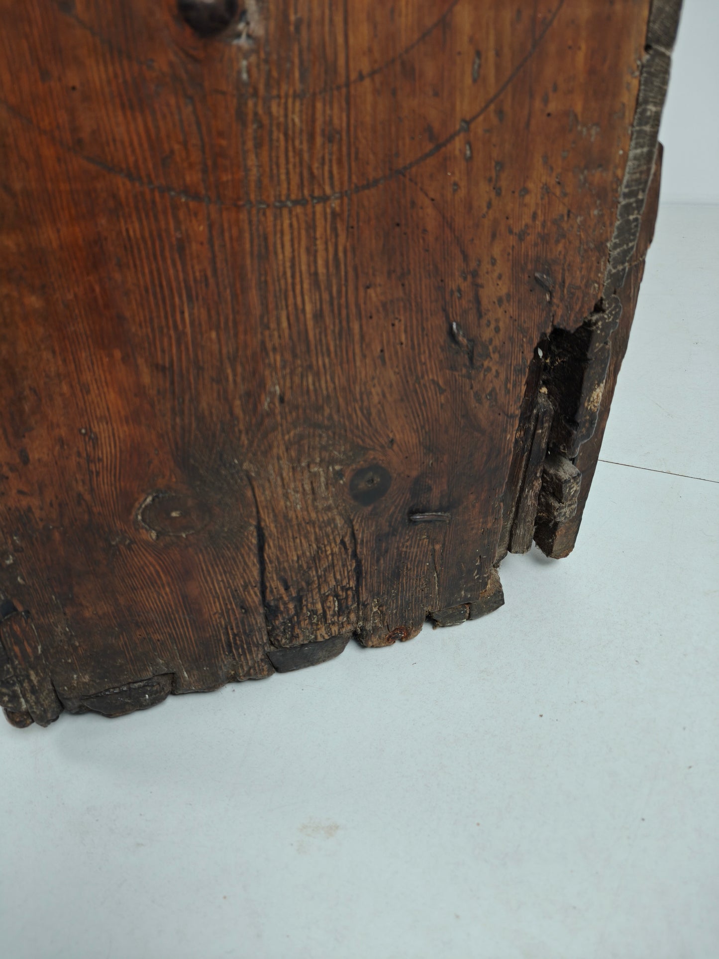 18th Century Catalan Settle Bench