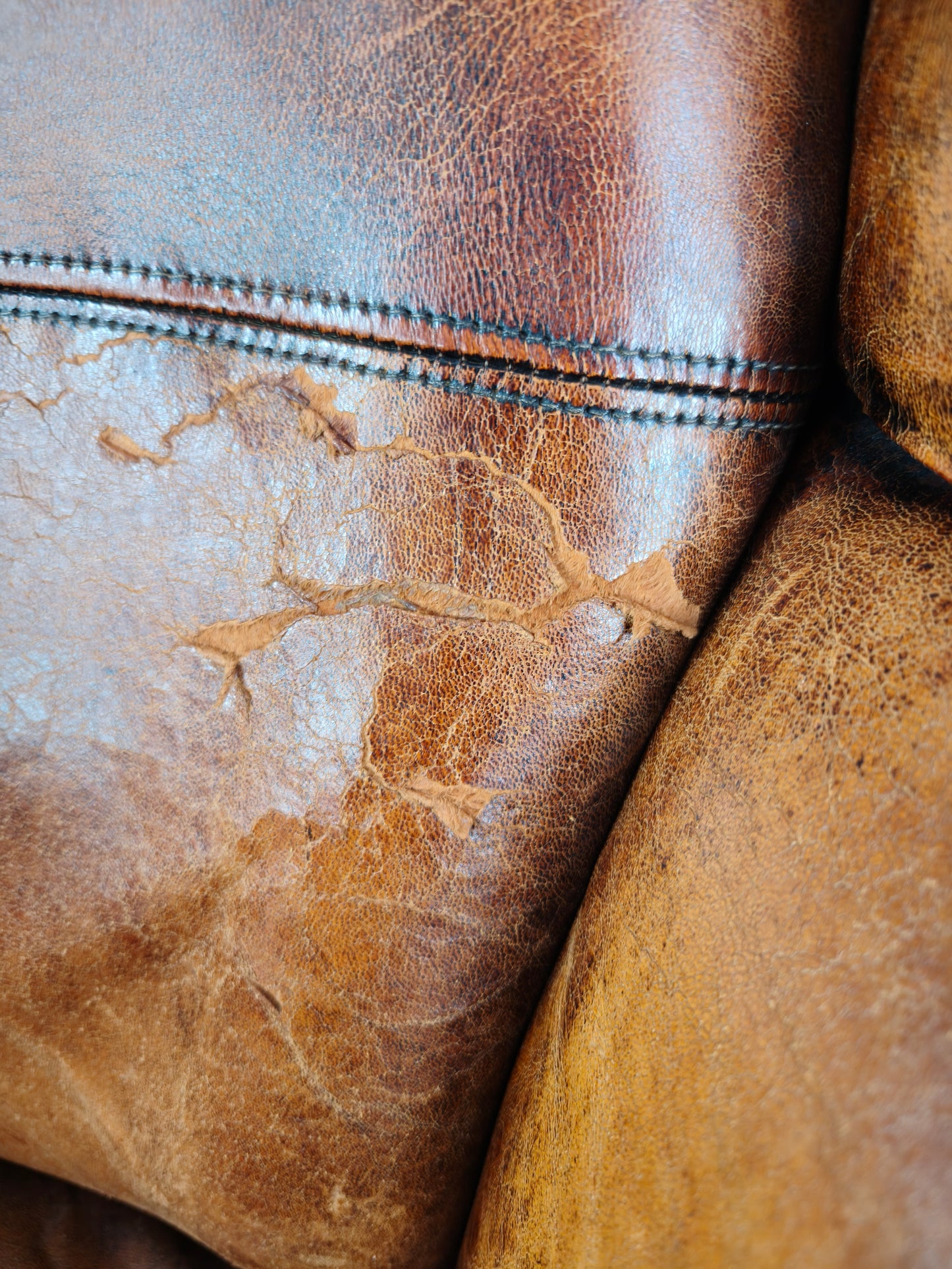 Extra Large Sheepskin Wingback Armchair