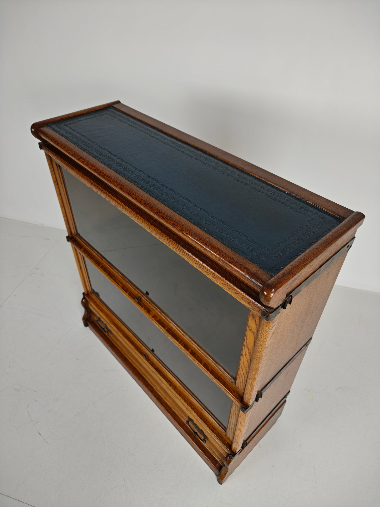 Antique Mahogany Globe-Wernicke Bookcase