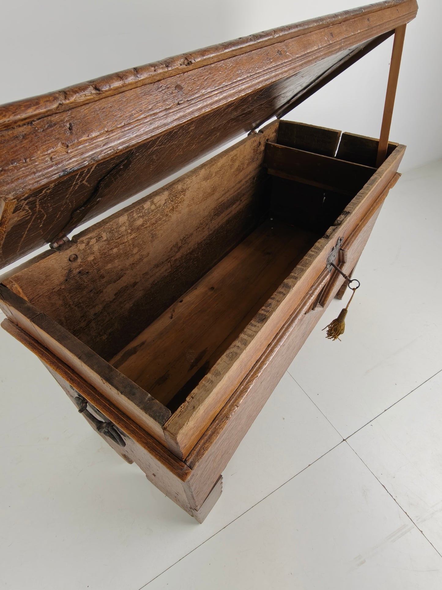 Elegant 18th Century Oak Chest – Dated 1756