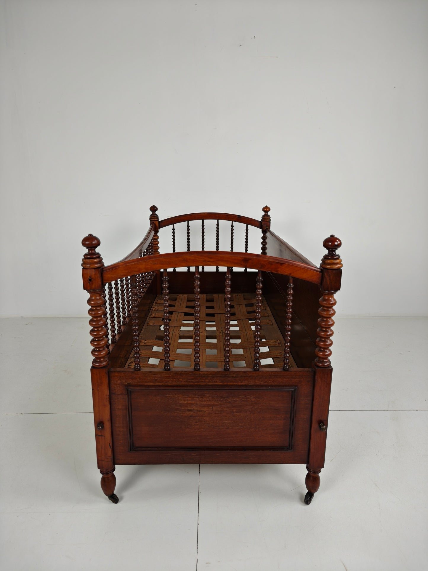 Rare Biedermeier Mahogany Daybed / Child’s Bed – Circa 1820