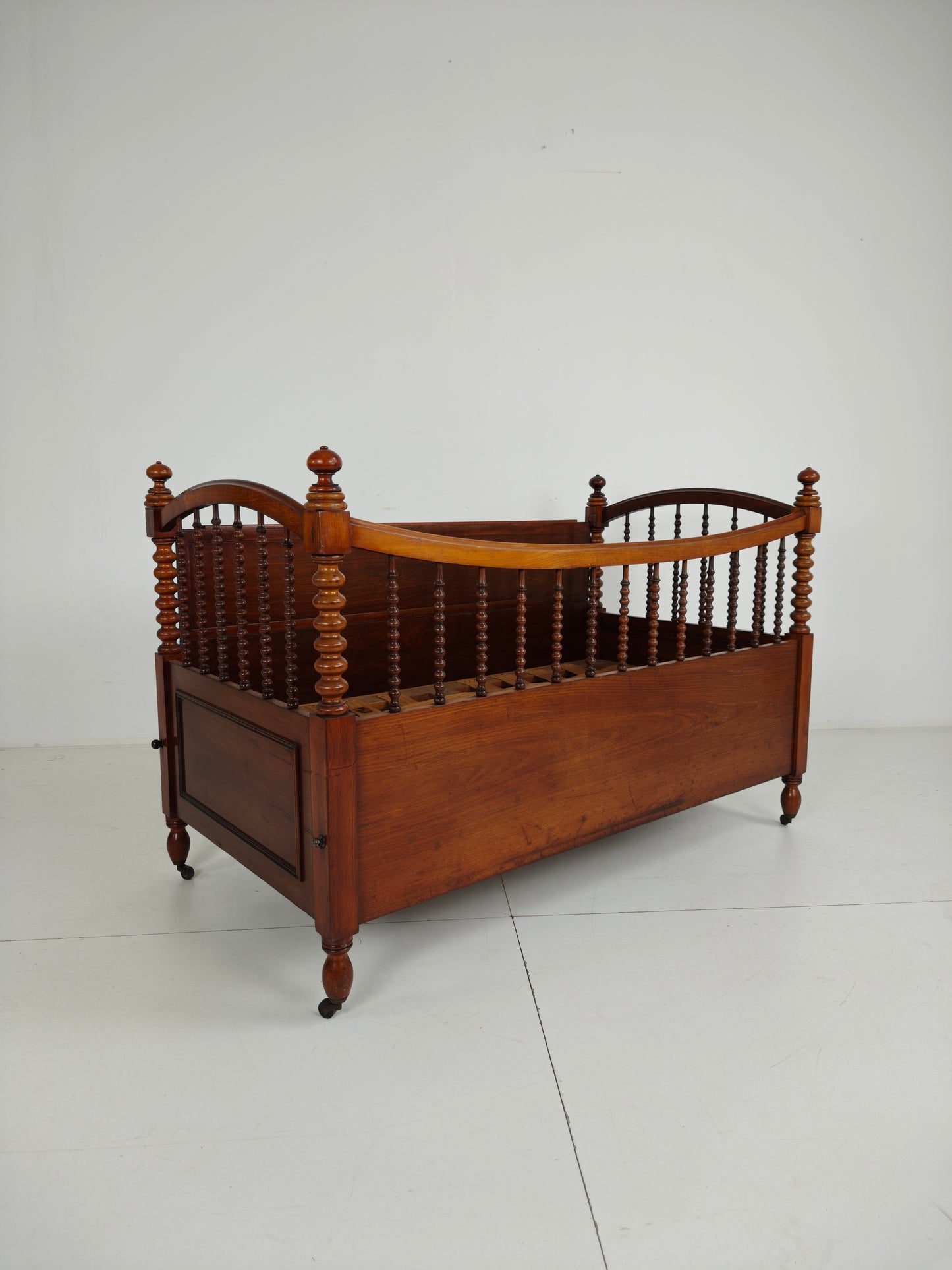 Rare Biedermeier Mahogany Daybed / Child’s Bed – Circa 1820
