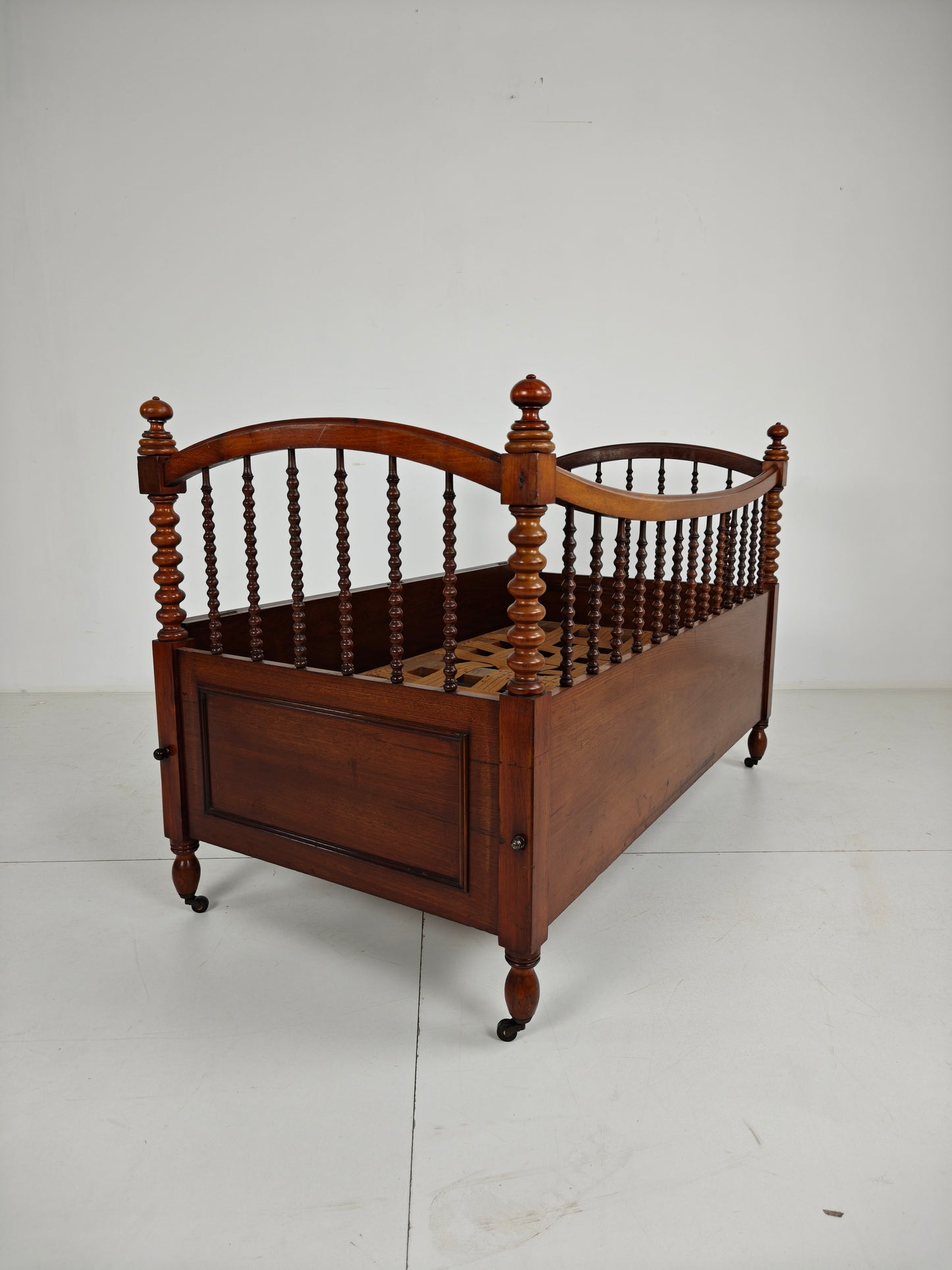 Rare Biedermeier Mahogany Daybed / Child’s Bed – Circa 1820