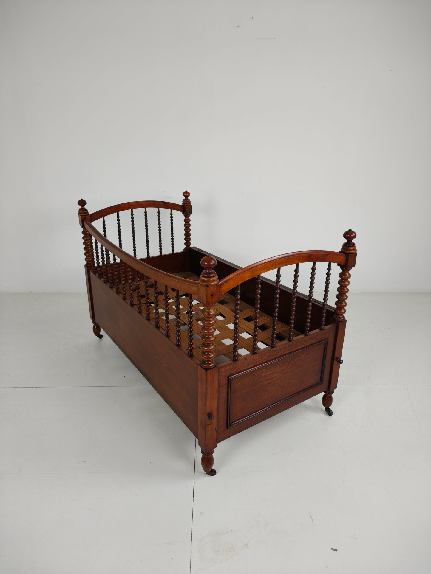 Rare Biedermeier Mahogany Daybed / Child’s Bed – Circa 1820