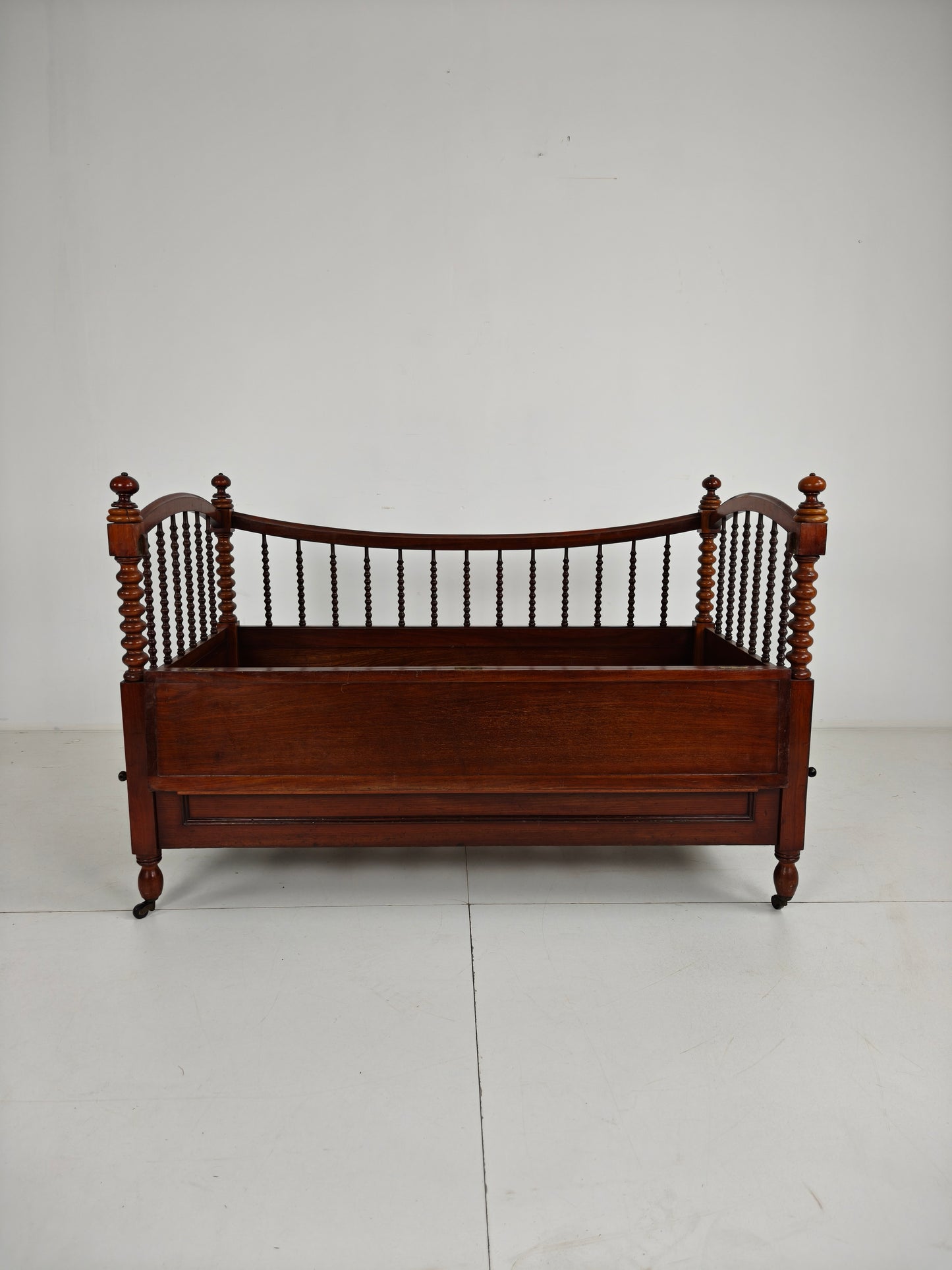 Rare Biedermeier Mahogany Daybed / Child’s Bed – Circa 1820