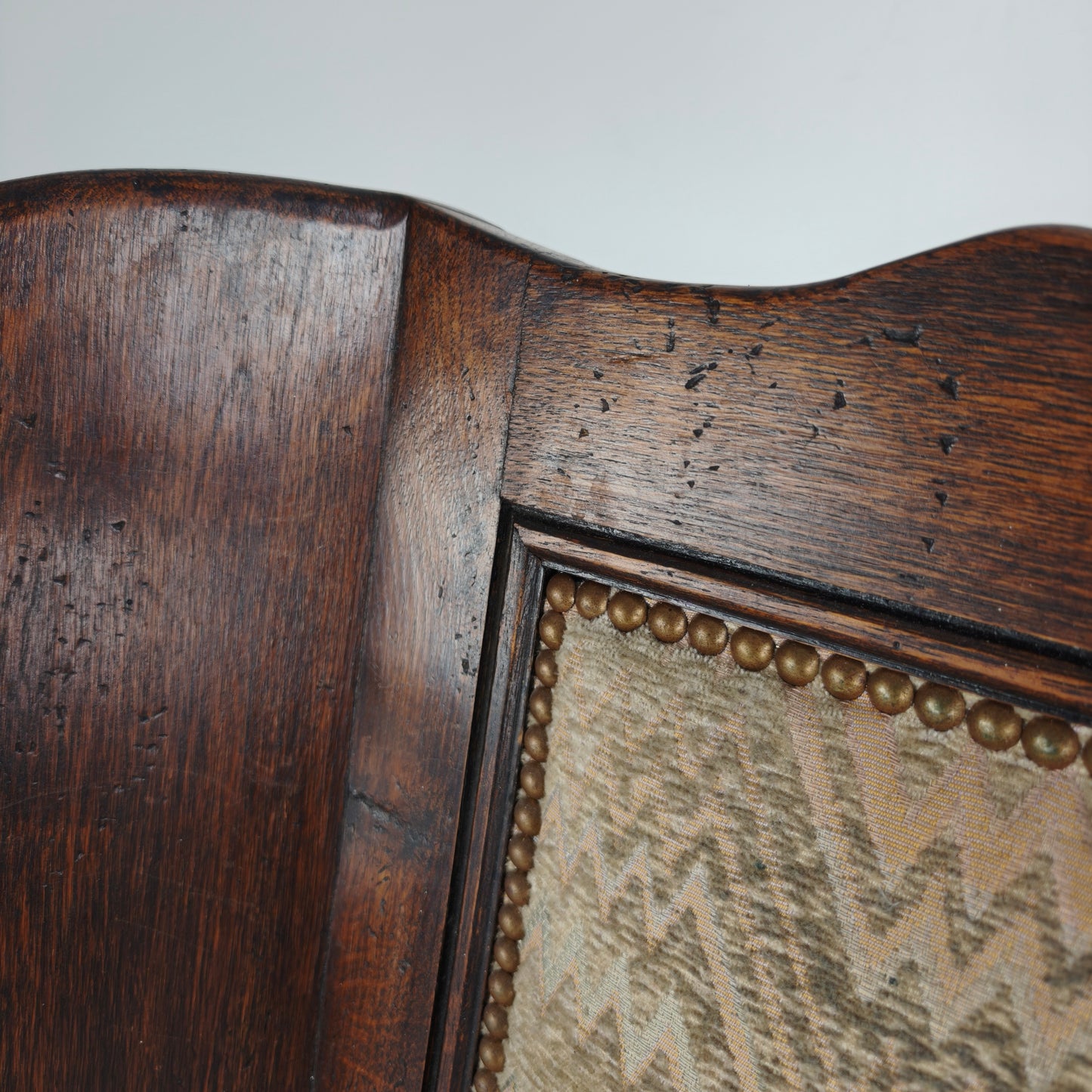 19th Century English Lambing Chair – Upholstered