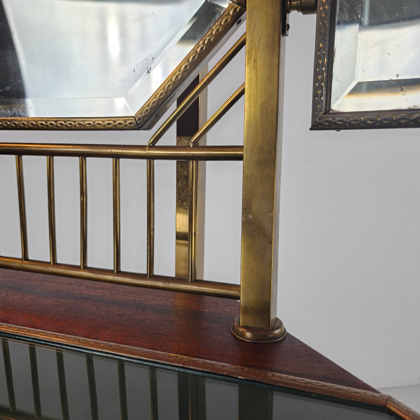 Antique French Brass Dressing Table -1930