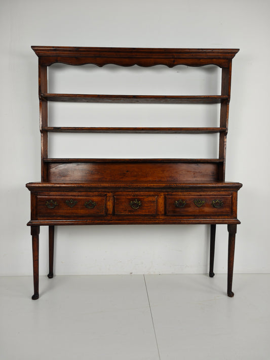 Late Georgian 18th Century Welsh Dresser – Solid Oak