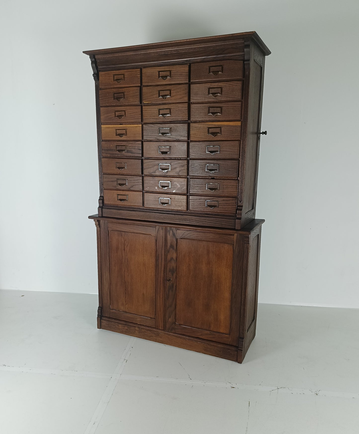 Antique Notary Cabinet