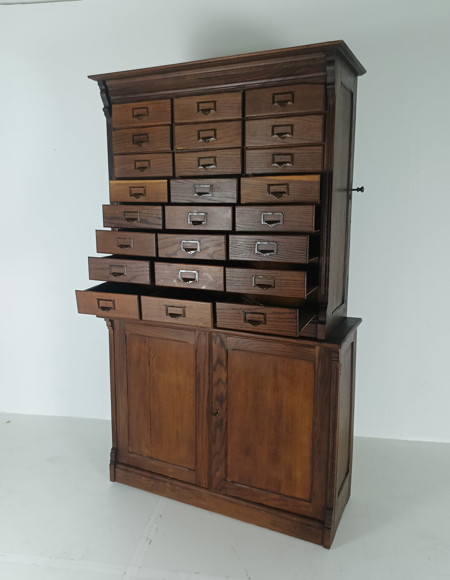 Antique Notary Cabinet