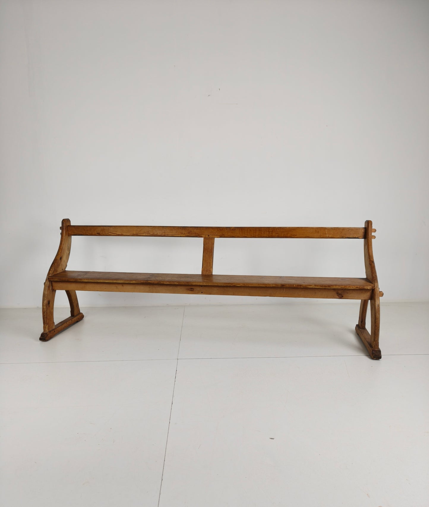 Victorian Pitch Pine School Benches – Circa 1900, England