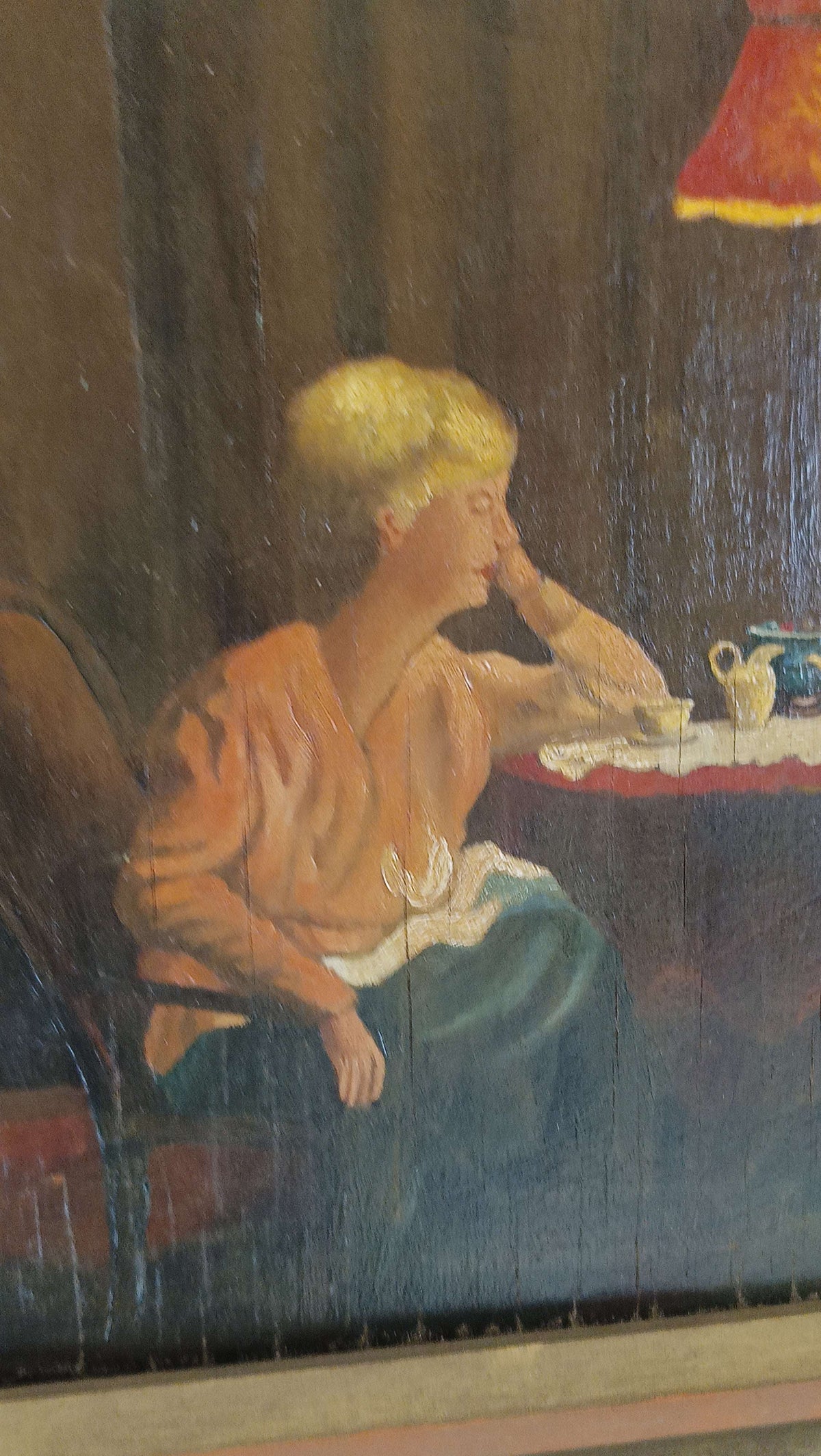Adorable Painting Women With Child Adorable Painting Women With Child