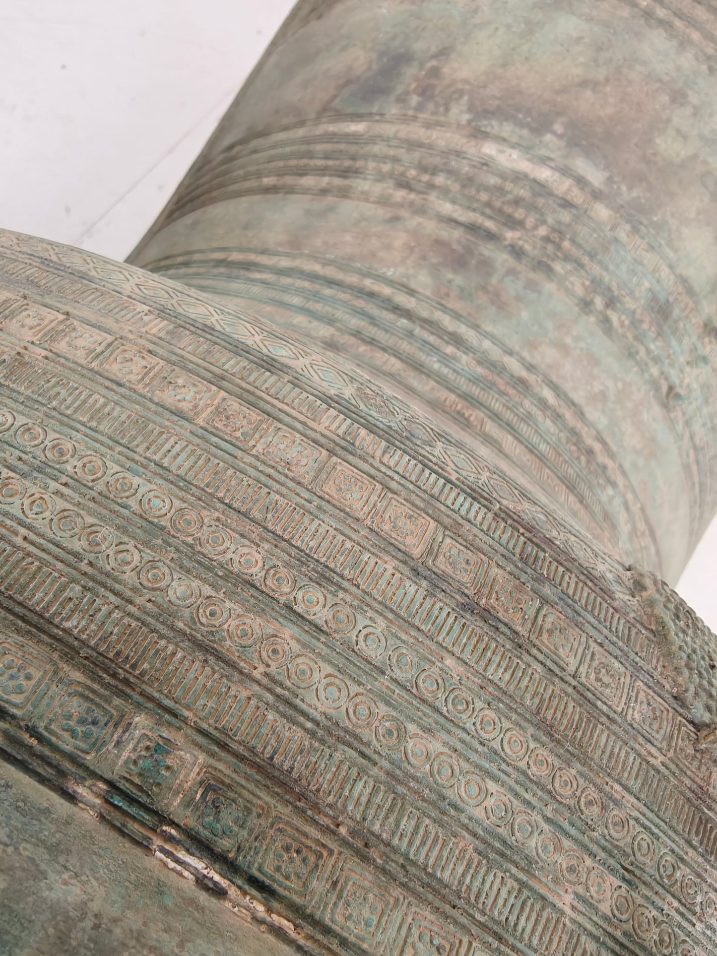 Large Southeast Asian Bronze Rain Drum (Sold Individually) Large Southeast Asian Bronze Rain Drum (Sold Individually)