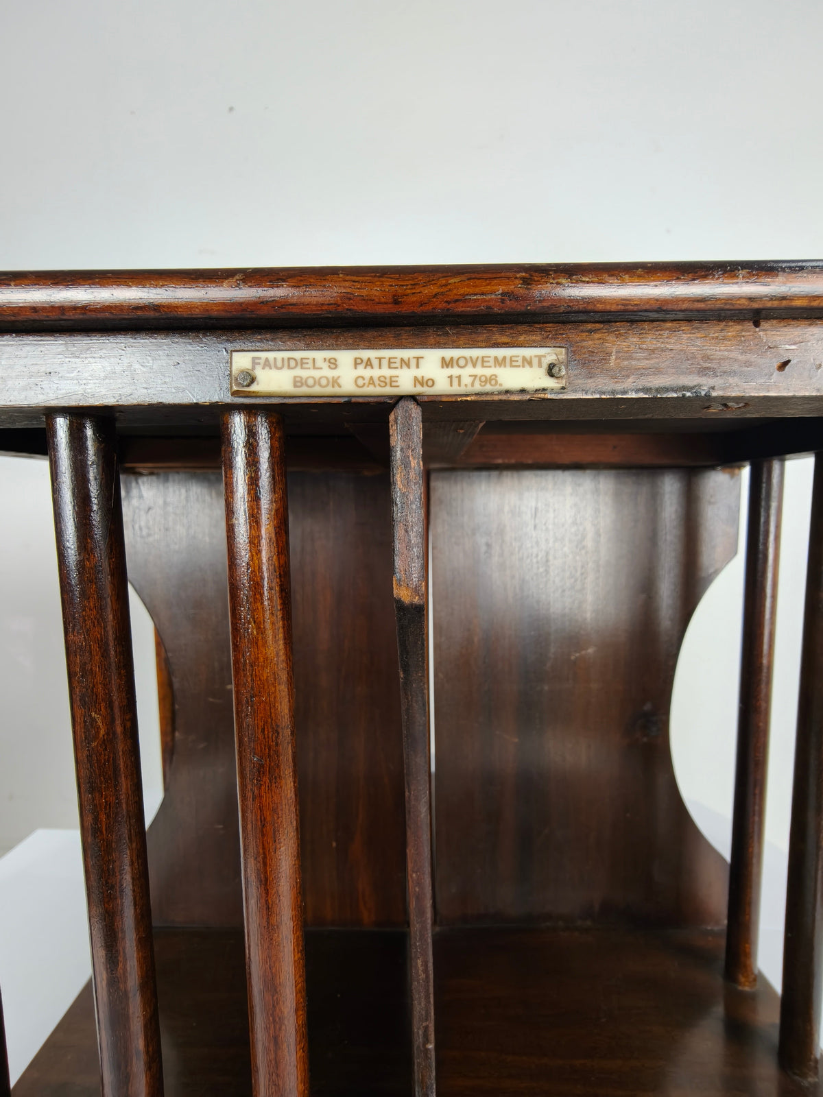 Miniature Antique Bookcase/Bookmill Circa 1900 Miniature Antique Bookcase/Bookmill Circa 1900