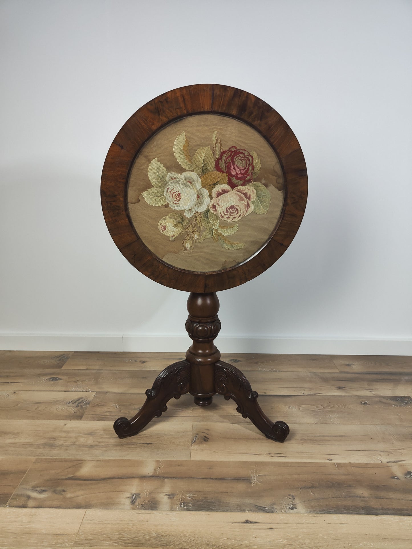 Antique Side Table/ Wine Table / Rosewood Dutch Willem III