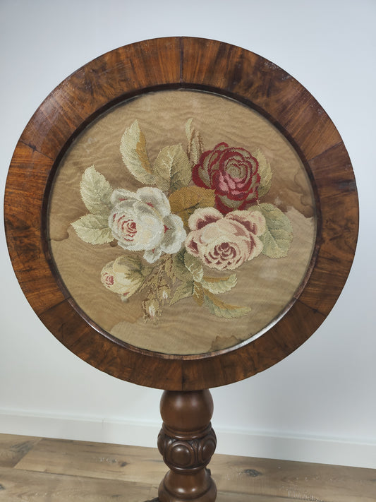 Antique Side Table/ Wine Table / Rosewood Dutch Willem III