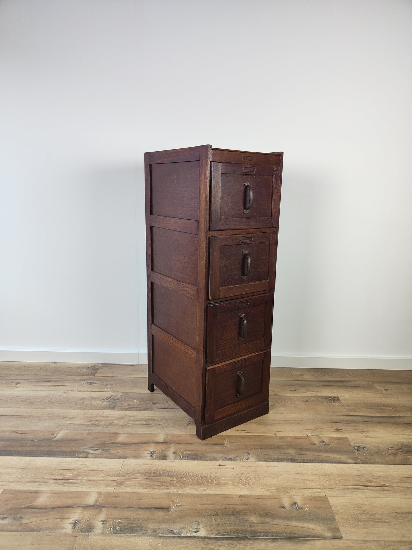 Beautiful Antique Filing Cabinet Of Dutch Real Estate Teile And Schouten Leiden