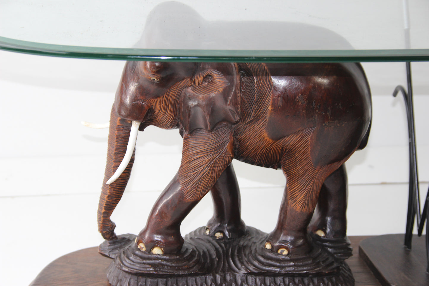 Elephant Coffee Table Around 1960s