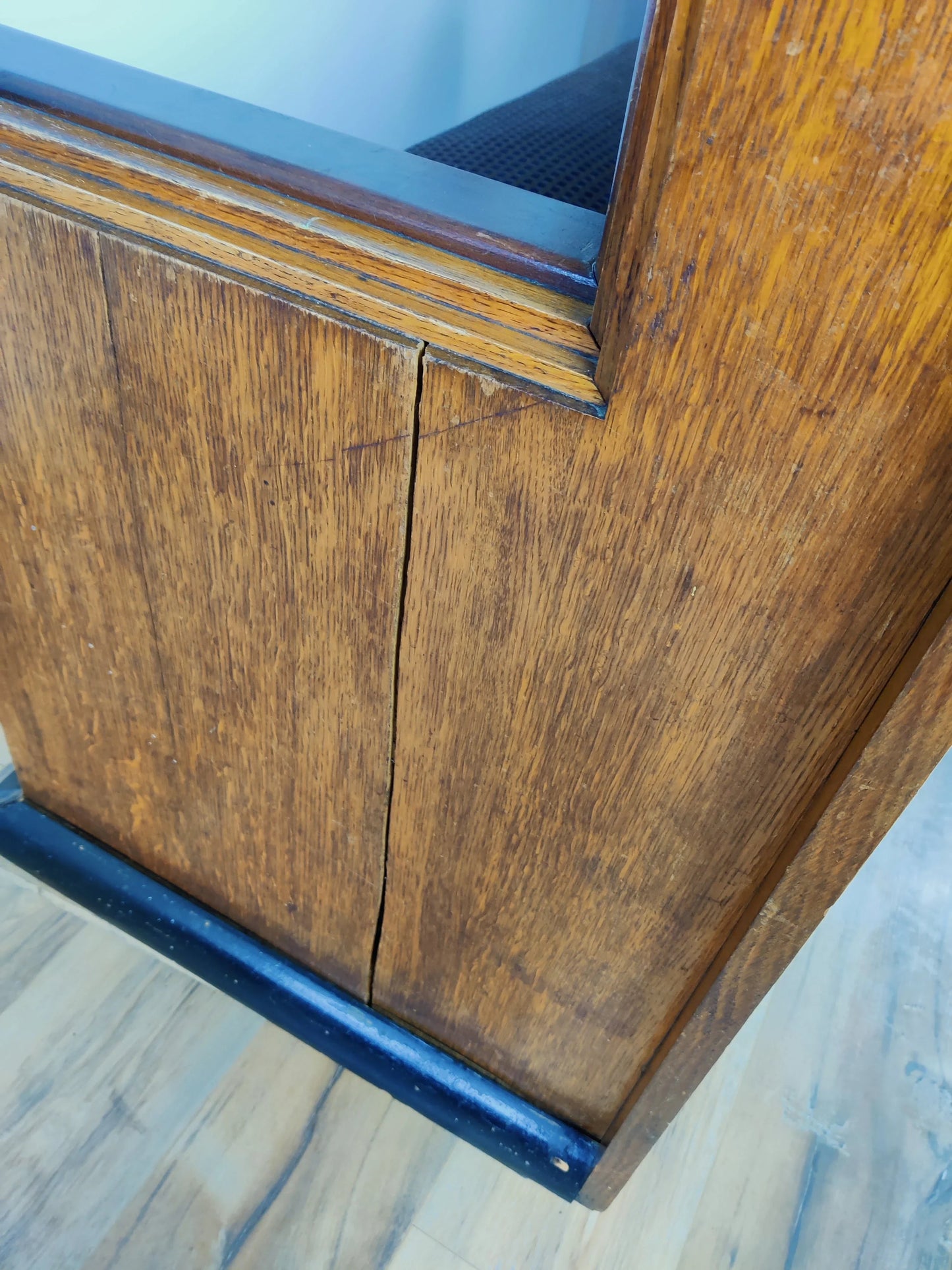 Beautiful Art Deco Bench Amsterdamse school From The 1920's Beautiful Art Deco Bench Amsterdamse school From The 1920's