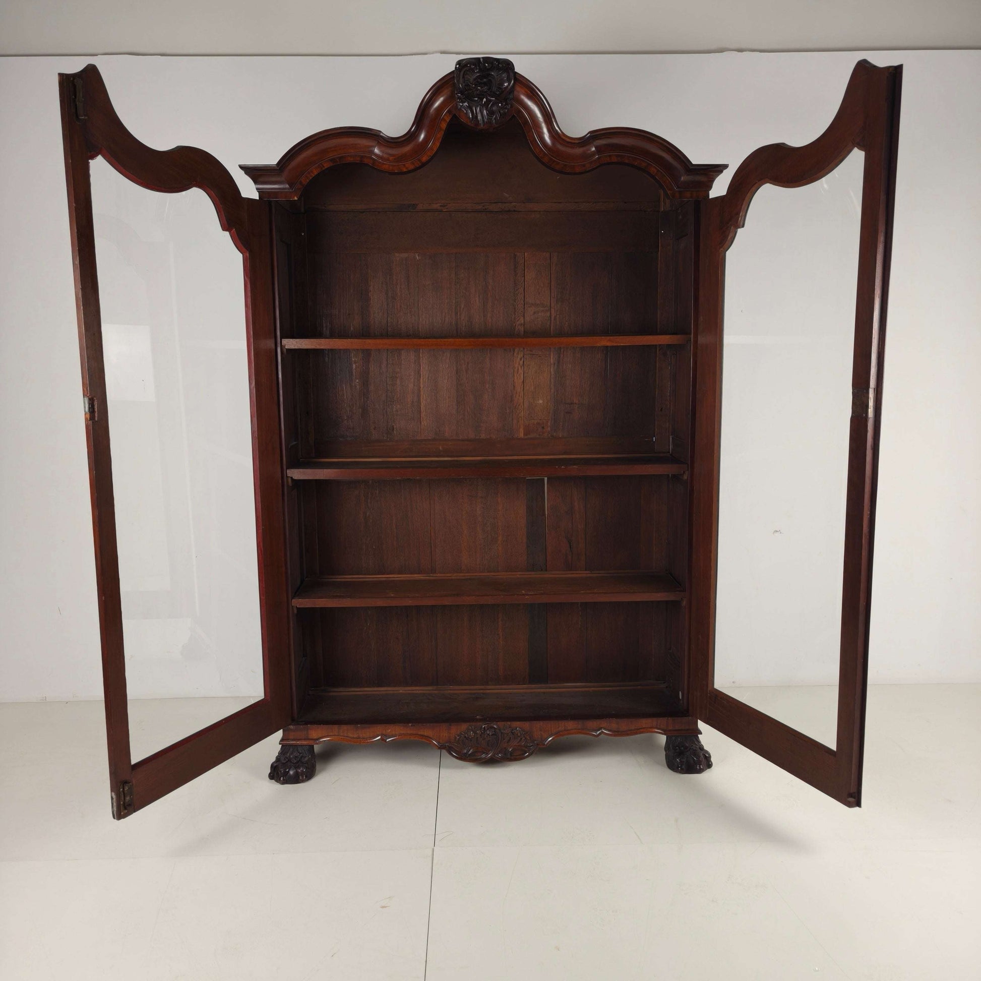 18th Century Dutch Bookcase / Display Cabinet, circa 1760–1780 18th Century Dutch Bookcase / Display Cabinet, circa 1760–1780