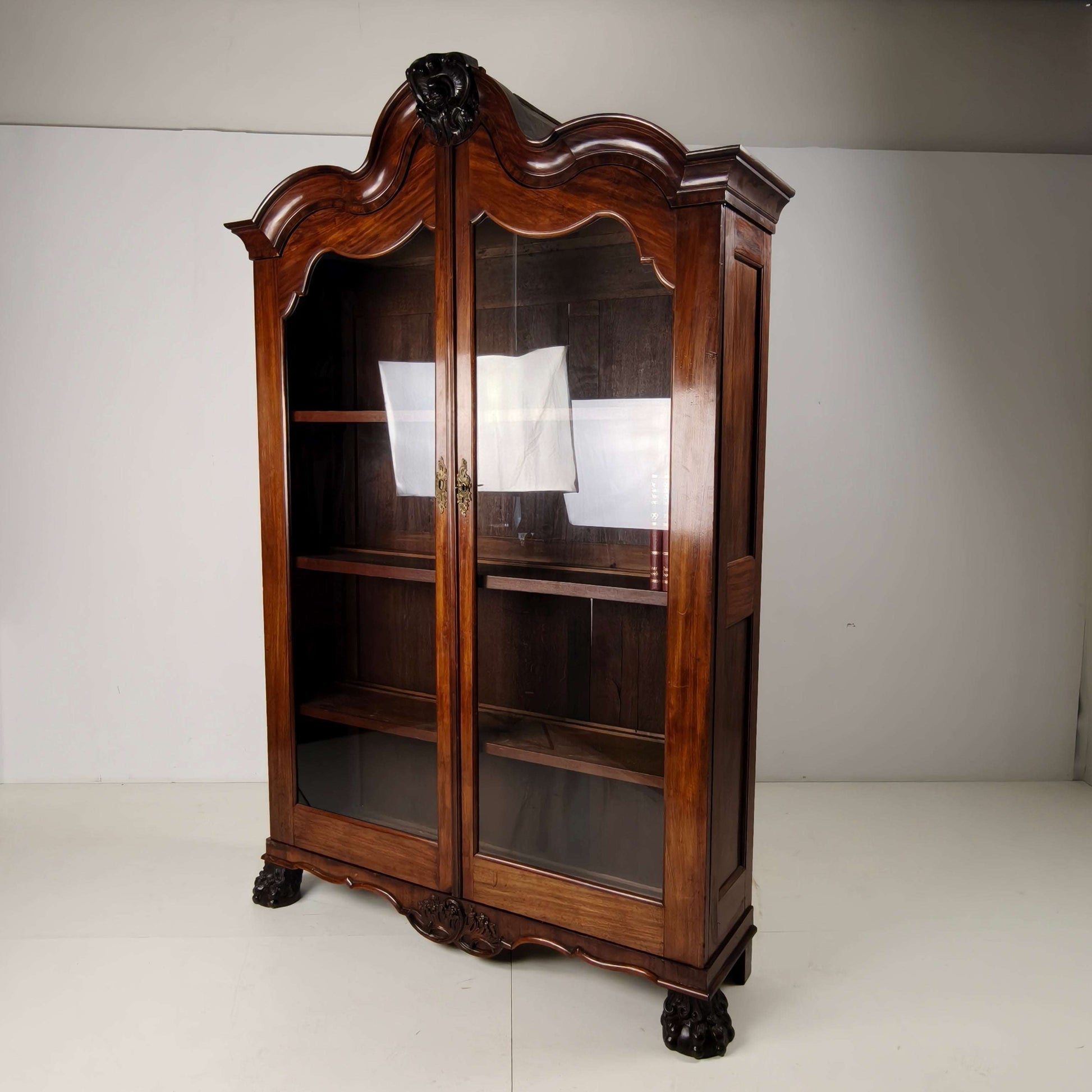 18th Century Dutch Bookcase / Display Cabinet, circa 1760–1780 18th Century Dutch Bookcase / Display Cabinet, circa 1760–1780