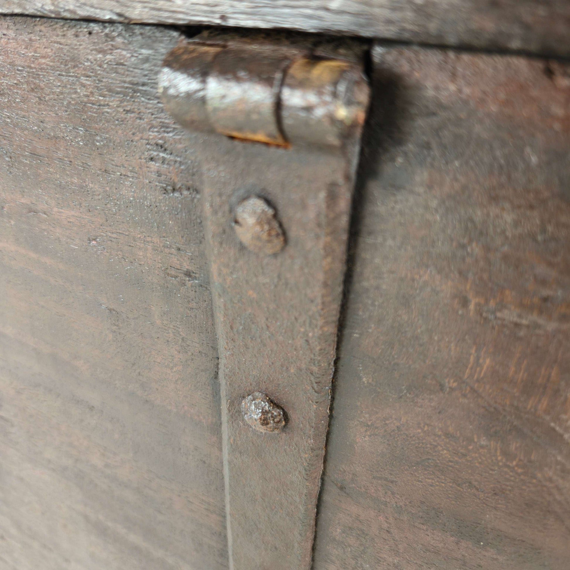 18th Century Dutch VOC Colonial Chest with Brass Mounts 18th Century Dutch VOC Colonial Chest with Brass Mounts