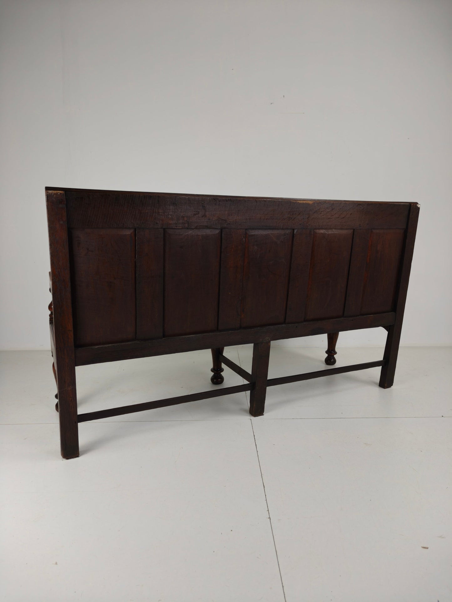 18th Century Georgian Oak Settle Bench – Dated Circa 1790 18th Century Georgian Oak Settle Bench – Dated Circa 1790