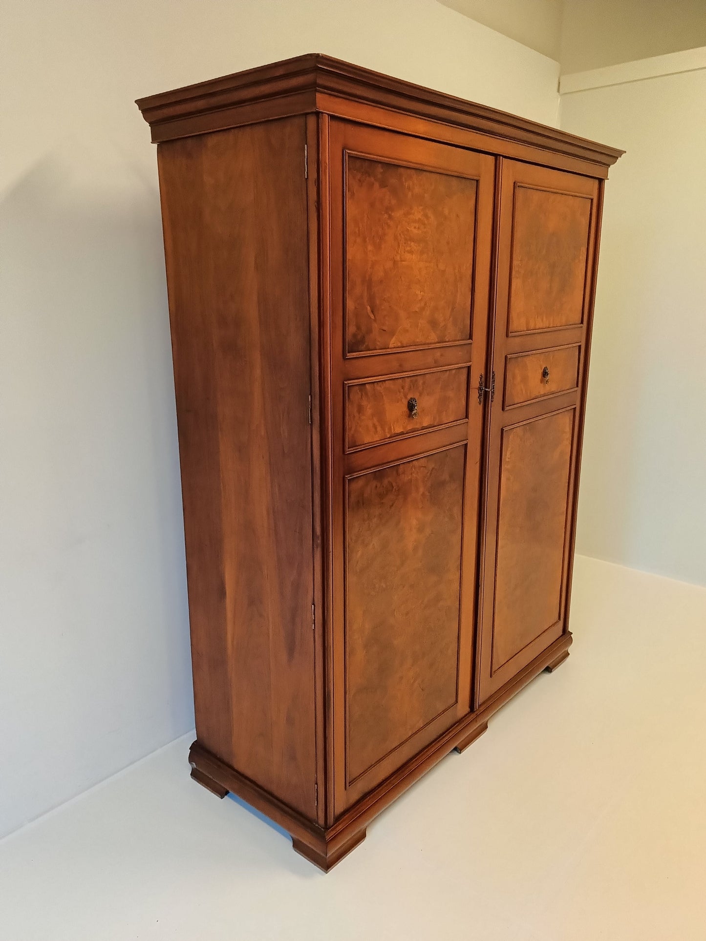 1920s, Burr Nut Compactom Ltd Gentleman's Wardrobe (4) 1920s, Burr Nut Compactom Ltd Gentleman's Wardrobe (4)