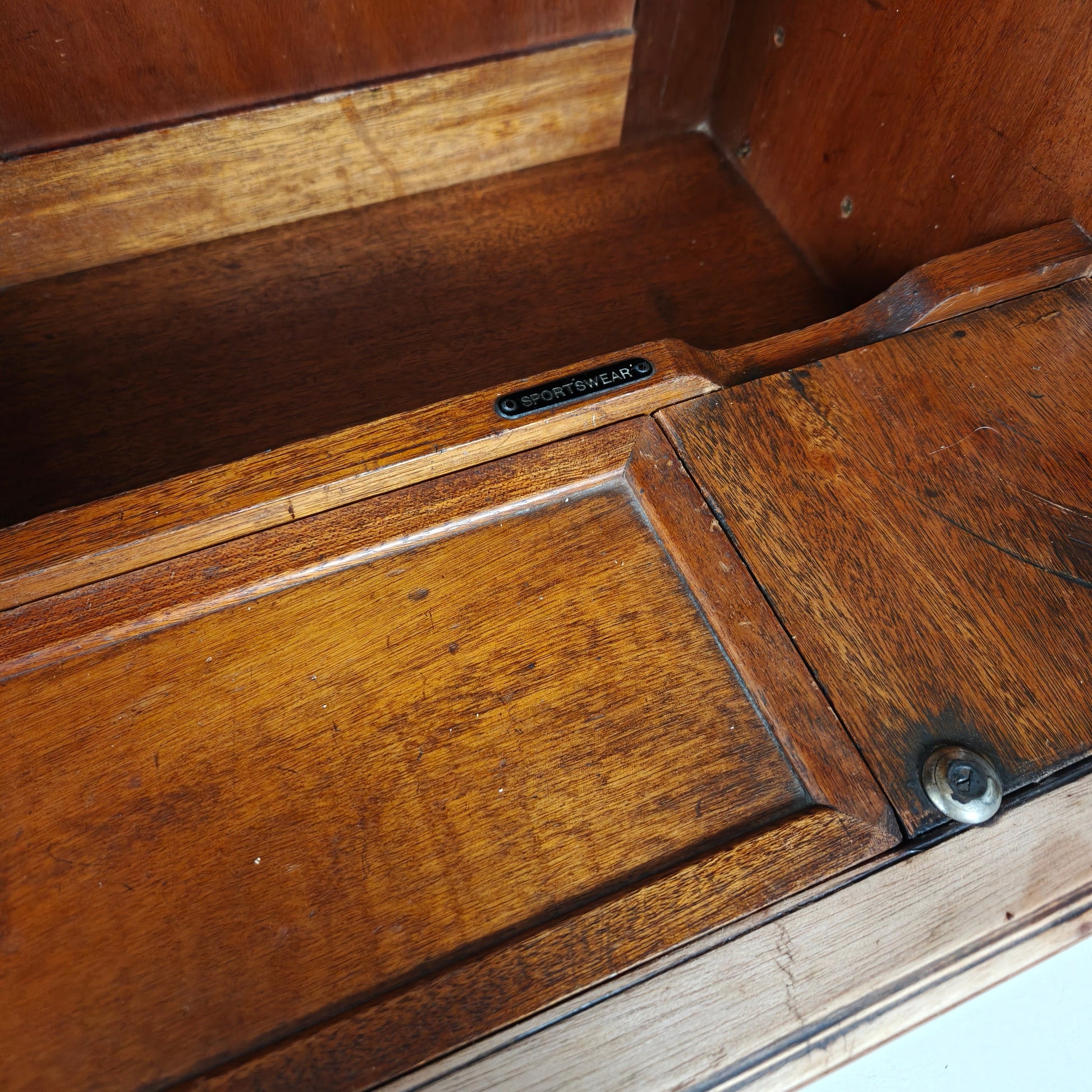 1920s Compactom Ltd Gentleman’s Wardrobe in Light Oak 1920s Compactom Ltd Gentleman’s Wardrobe in Light Oak