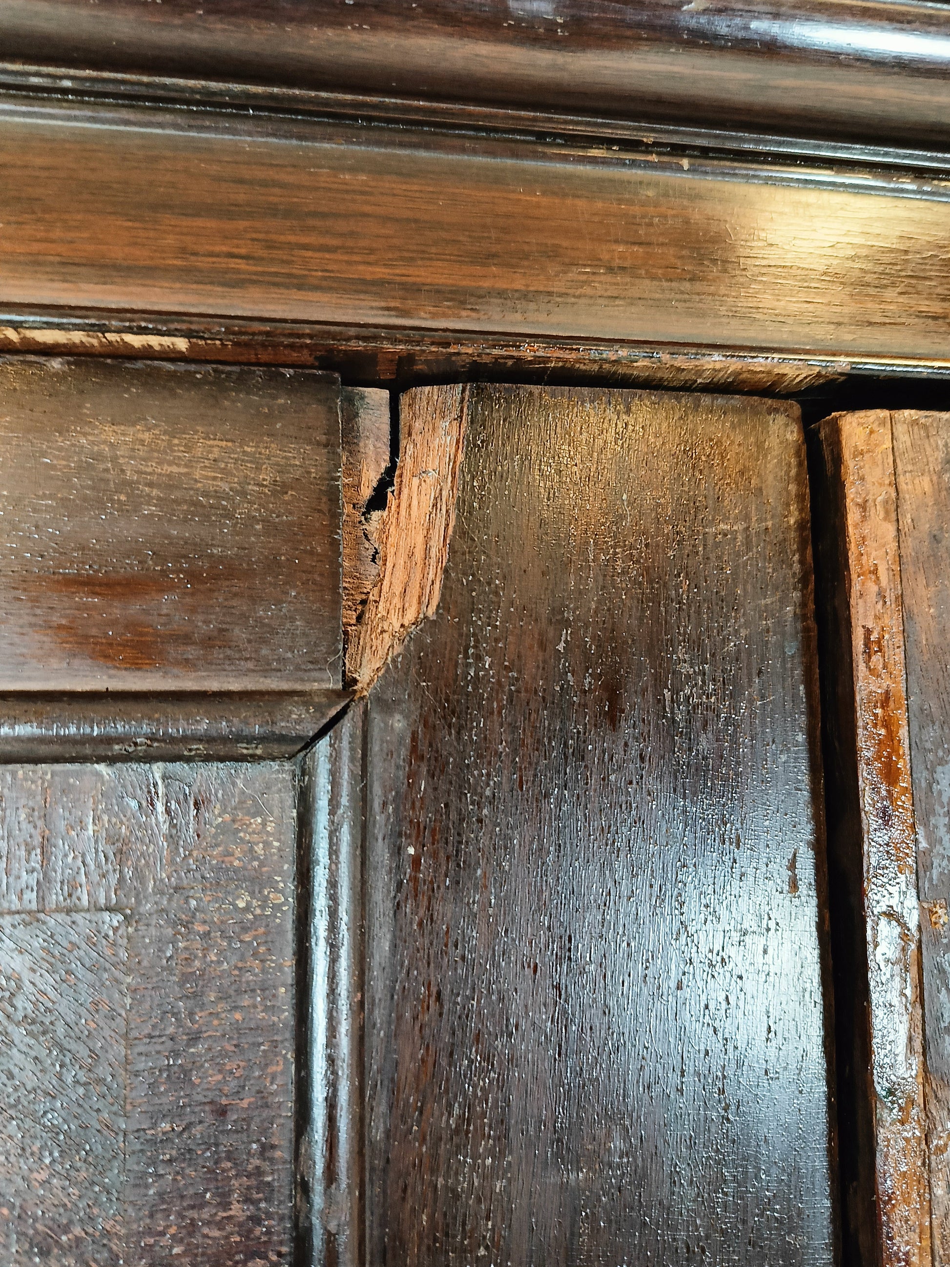 1920s, Mahogany and Oak Compactom Ltd Gentleman's Wardrobe (2) 1920s, Mahogany and Oak Compactom Ltd Gentleman's Wardrobe (2)