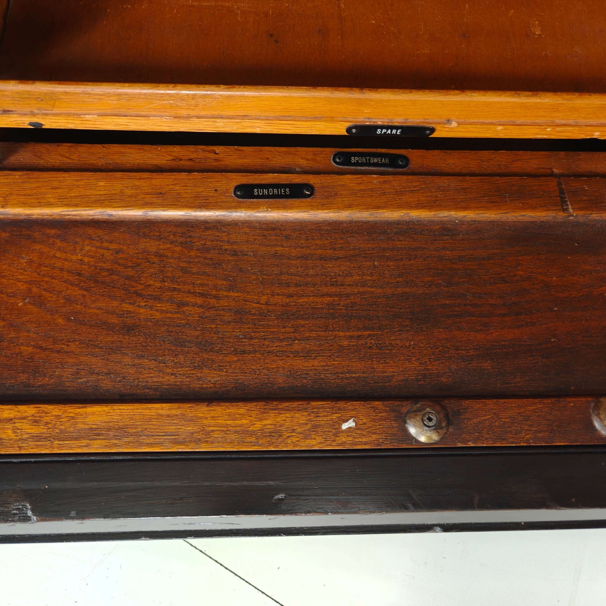 C1920s Mahogany and Oak Compactom Ltd Gentleman’s Wardrobe C1920s Mahogany and Oak Compactom Ltd Gentleman’s Wardrobe