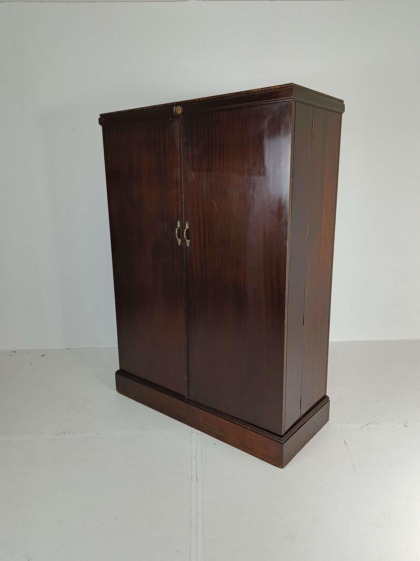 1920s, Mahogany and Oak Compactom Ltd Ladies Wardrobe 1920s, Mahogany and Oak Compactom Ltd Ladies Wardrobe