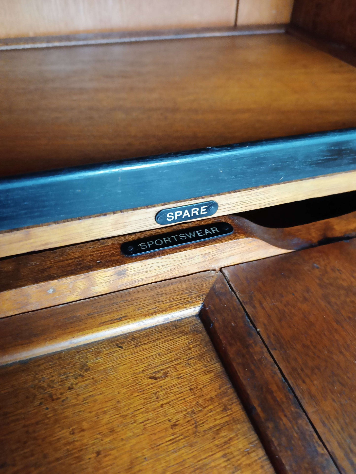 1920s, Mahogany and Oak Compactom Ltd Ladies Wardrobe 1920s, Mahogany and Oak Compactom Ltd Ladies Wardrobe